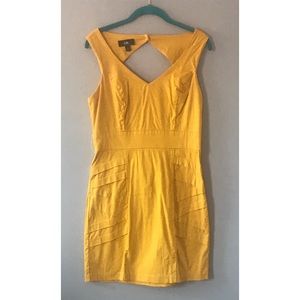 I.N. Yellow Summer Bodycon Dress